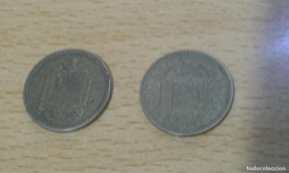 Monedas Franco: PESETAS DEL 47 ESTRELLAS 53 - Foto 2