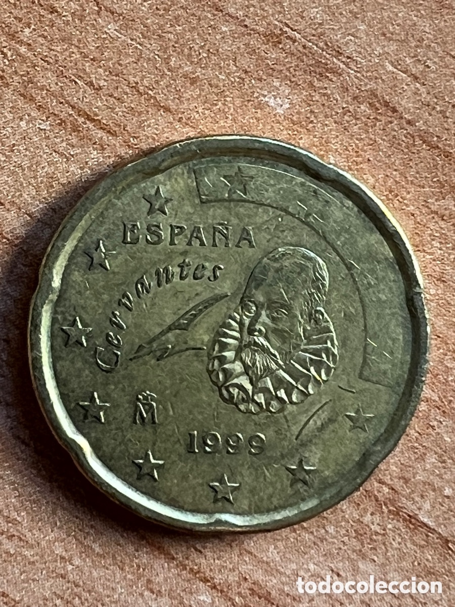 Monedas Franco: Moneda 20 c&eacute;ntimos a&ntilde;o 1999. - Foto 1