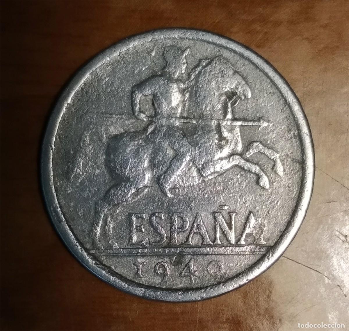 Monedas Franco: DIEZ CENTIMOS DE 1940 - Foto 1