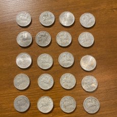 Monedas Franco: LOTE DE 24 MONEDAS DE 10 CTS 1945 ESTADO ESPAÑOL