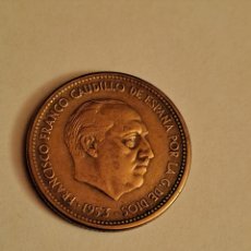 Monedas Franco: MONEDA DE 2.50 PTS FRANCO, AÑO 1953 * 54, NUEVA SIN CIRCULAR. Lote 385743354