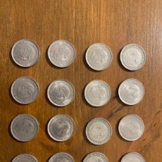 Monedas Franco: LOTE DE 16 MONEDAS DE 50 PESETAS DE 1957 ESTRELLA 58. Lote 385896519
