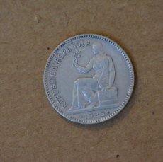 Monedas Franco: MONEDA II REPÚBLICA 1 PESETA 1933(*3-4). PLATA