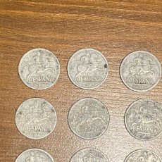 Monedas Franco: LOTE DE 9 MONEDAS DE 10 CTS 1940 ESTADO ESPAÑOL