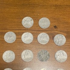 Monedas Franco: LOTE DE 14 MONEDAS DE 10 CTS 1941 ESTADO ESPAÑOL. Lote 386647254