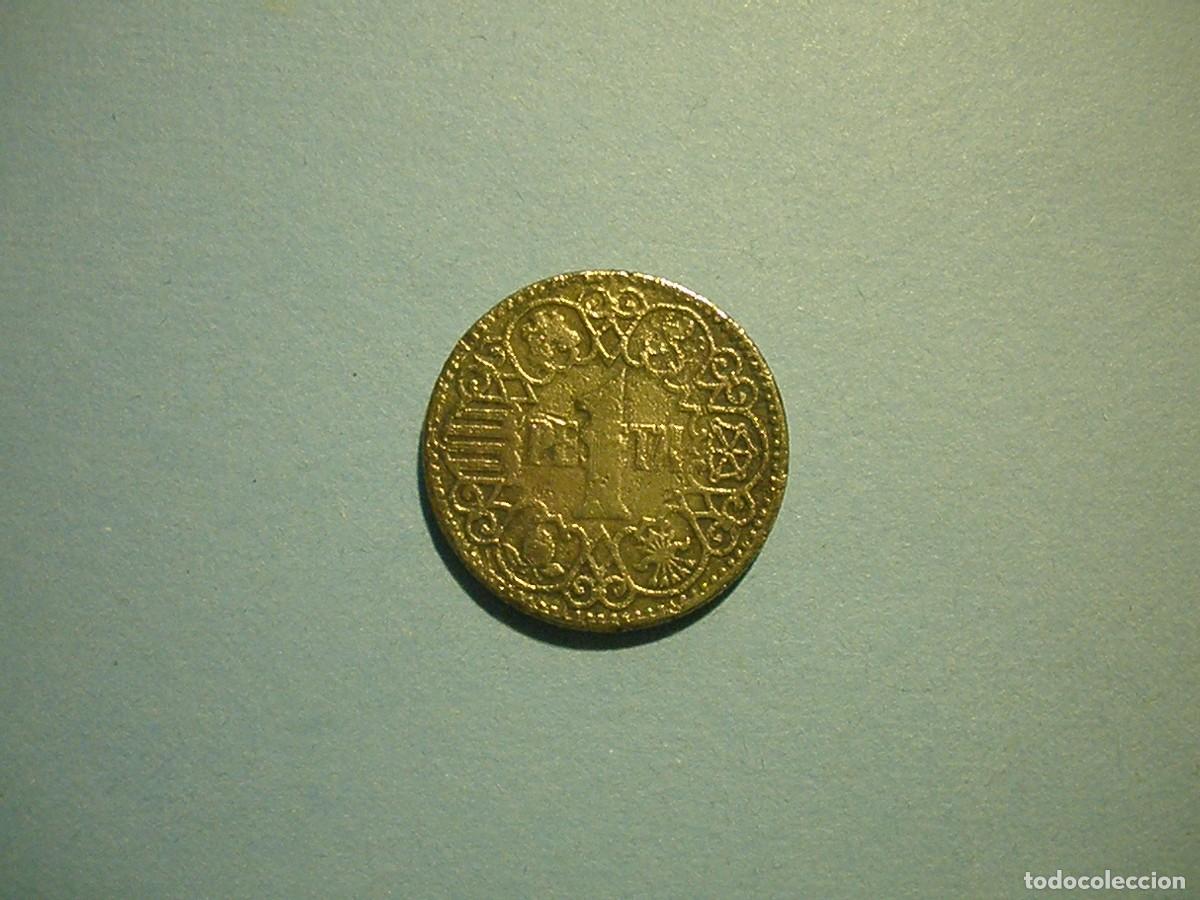 Monedas Franco: ESPA&Ntilde;A 1 PESETA 1944 - BC. - Foto 1