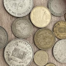 Monedas Franco: LOTE DE MONEDAS ALFONSO XIII, FRANCO Y JUAN CARLOS I , VER FOTOS