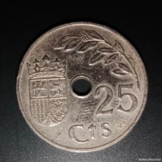 Monedas Franco: MONEDA 25 CÉNTIMOS 1937 _2O AÑO TRIUNFAL. Lote 388249834