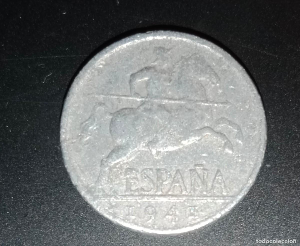 Monedas Franco: Moneda de cinco c&eacute;ntimos de 1941 Francisco Franco - Foto 1