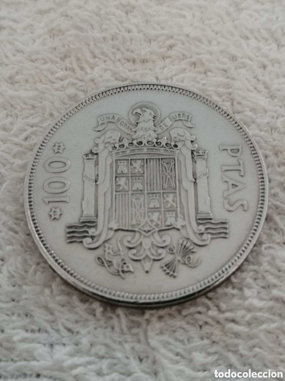 Monedas Franco: Moneda 100 pesetas 1975⭐76 - Foto 2