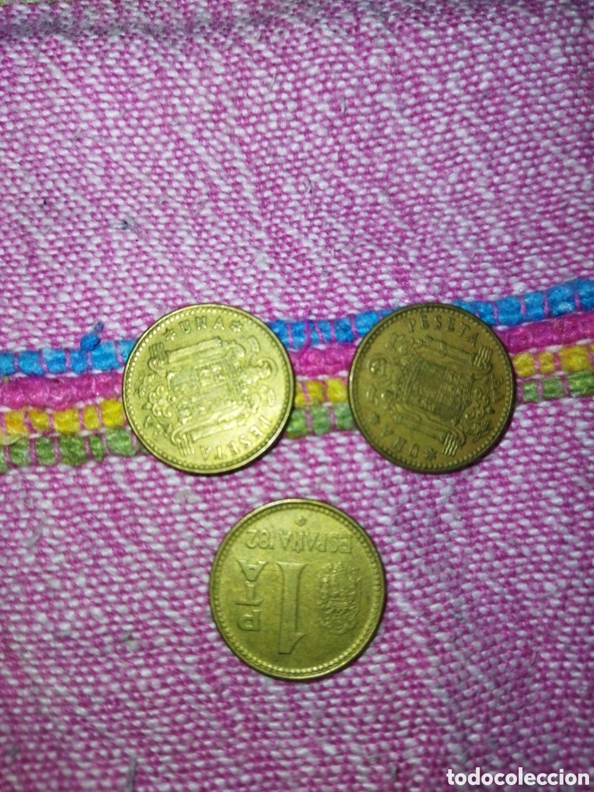 Monedas Franco: Monedas 1 y 5 pesetas - Foto 7