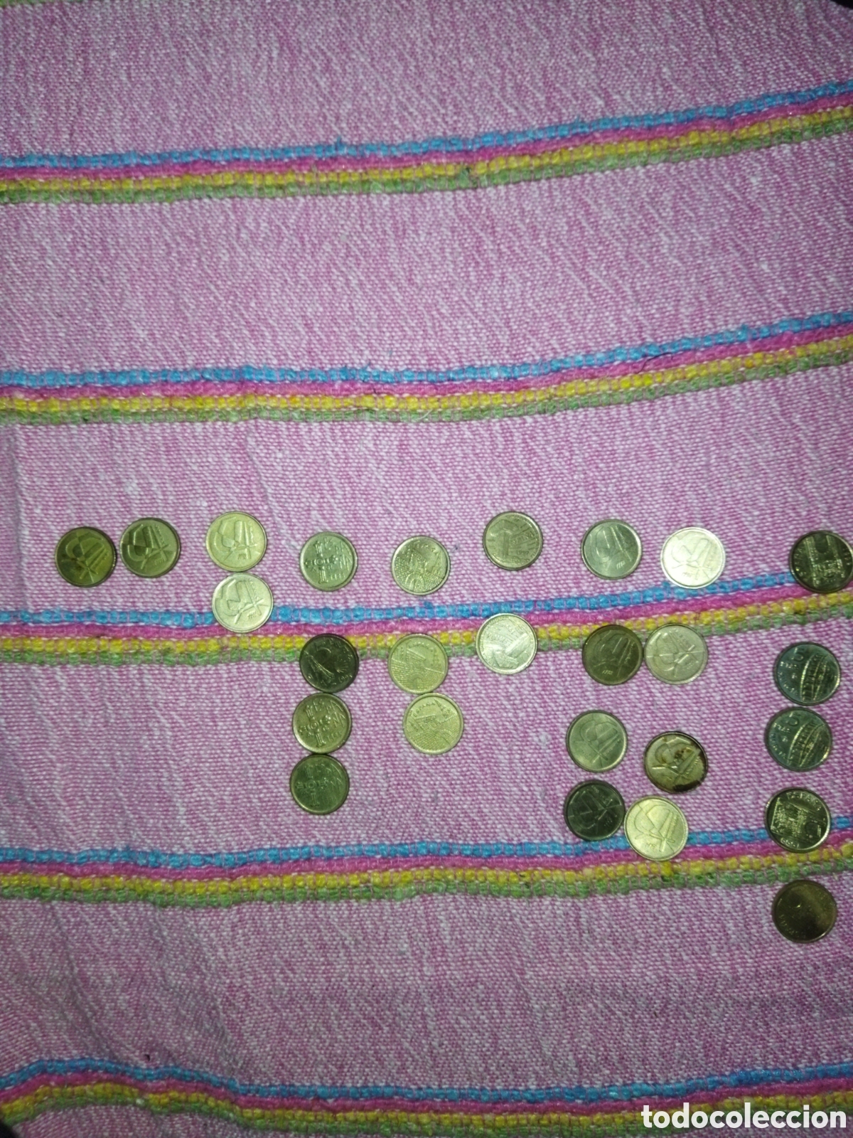 Monedas Franco: Monedas 1 y 5 pesetas - Foto 5