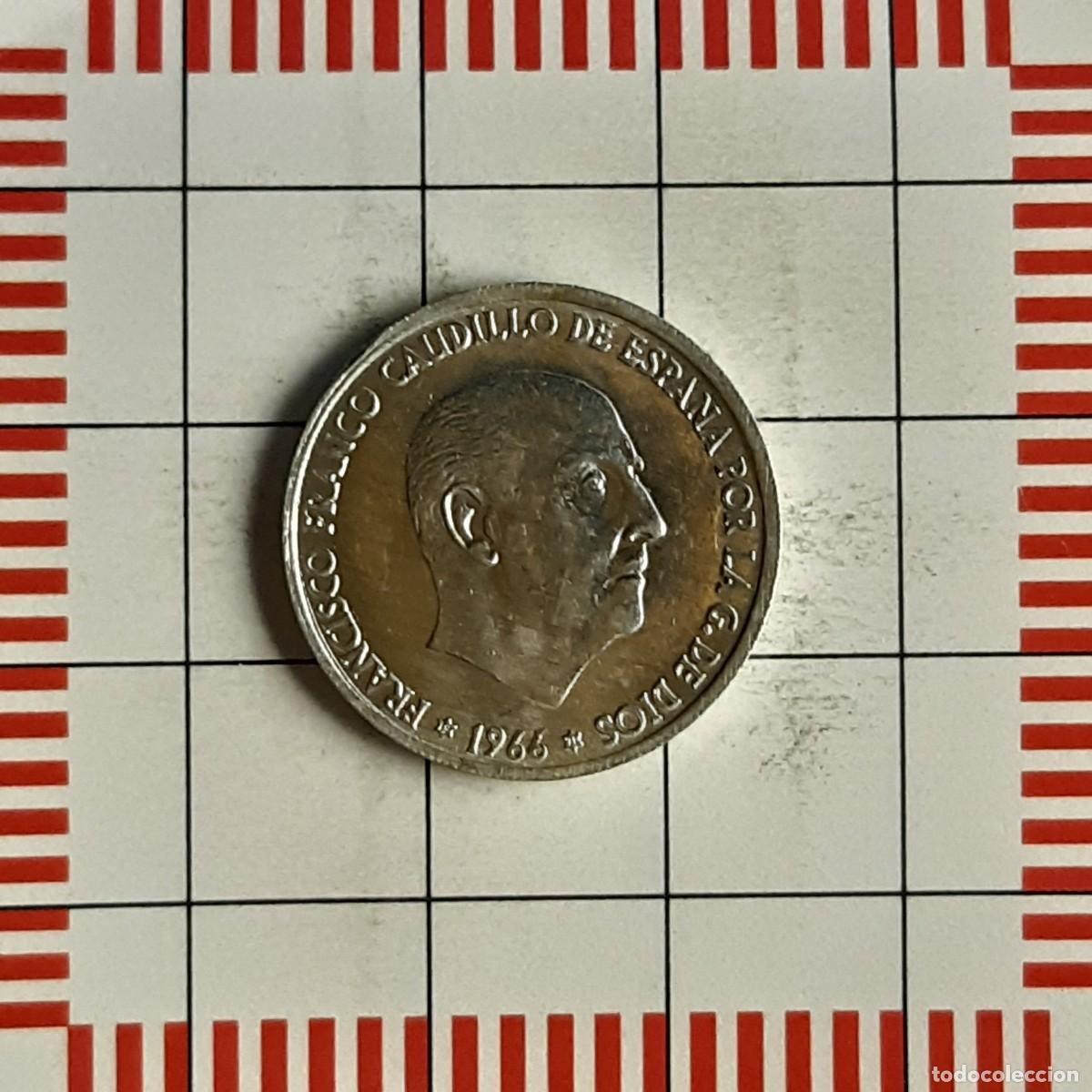 Monedas Franco: ESTADO ESPA&Ntilde;OL, 50 C&Eacute;NTIMOS 1966*71. - Foto 1