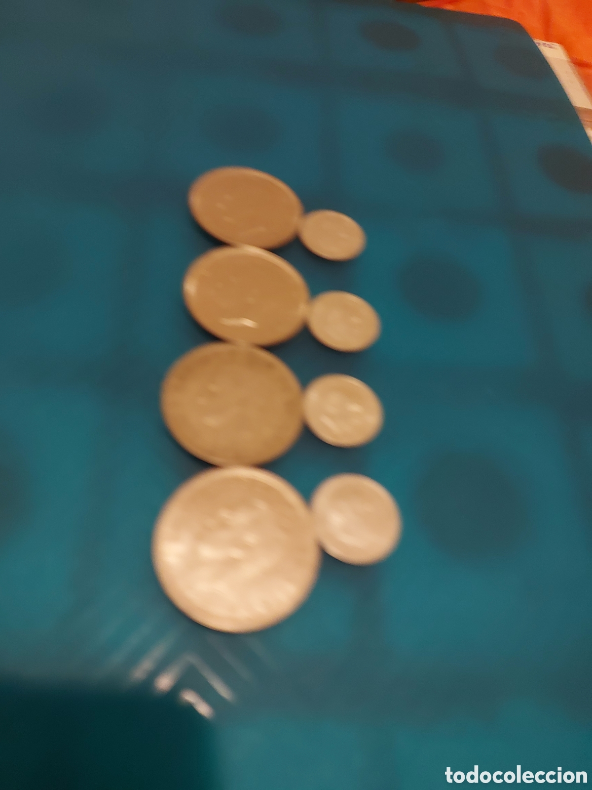 Monedas Franco: 8 monedas deEspa&ntilde;a - Foto 1