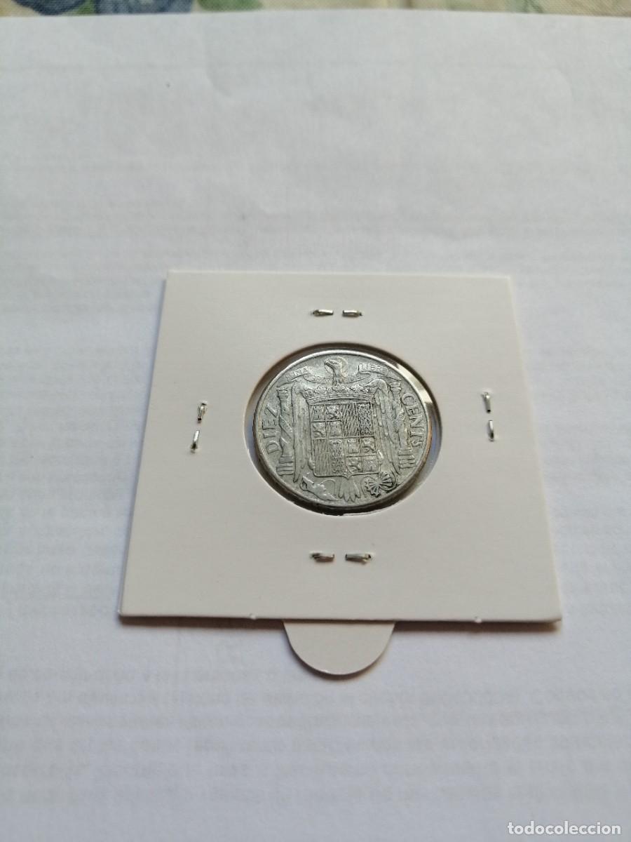 Monedas Franco: 10 Centimos 1945 - Foto 2