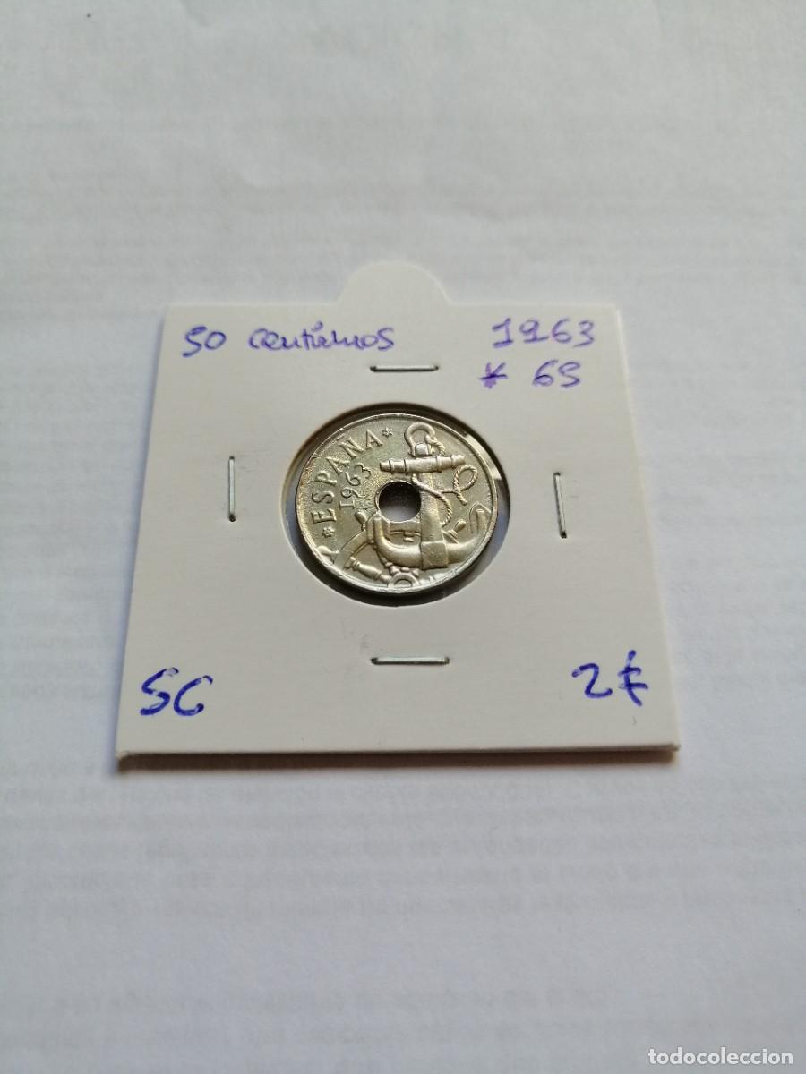 Monedas Franco: 50 Centimos 1963 * 65 SC - Foto 1