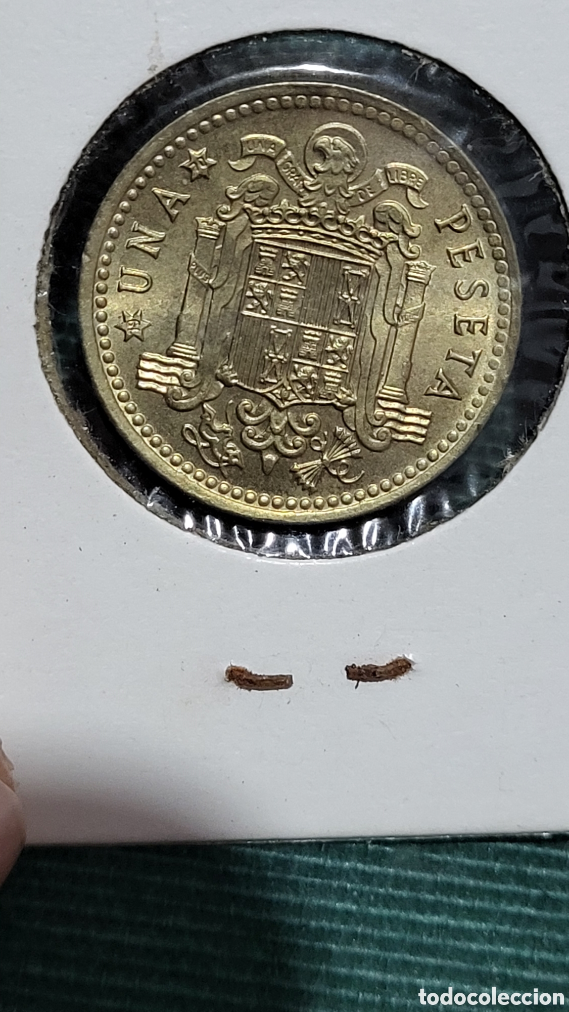 Monedas Franco: Moneda una peseta 1966 *70 - Foto 2