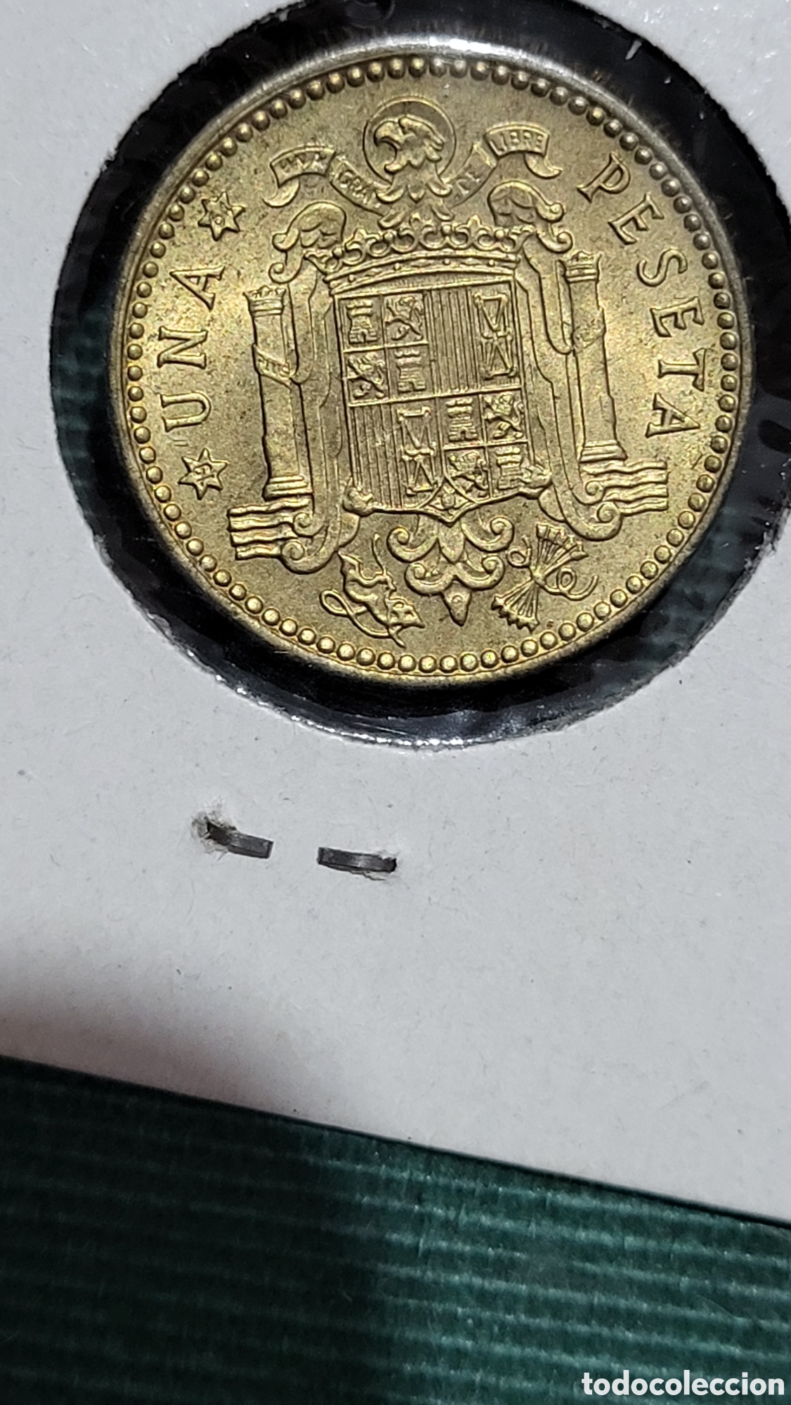 Monedas Franco: Moneda una peseta 1963 *64 - Foto 2