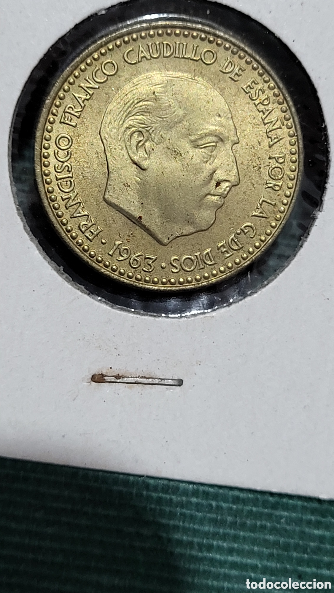 Monedas Franco: Moneda una peseta 1963 *64 - Foto 1