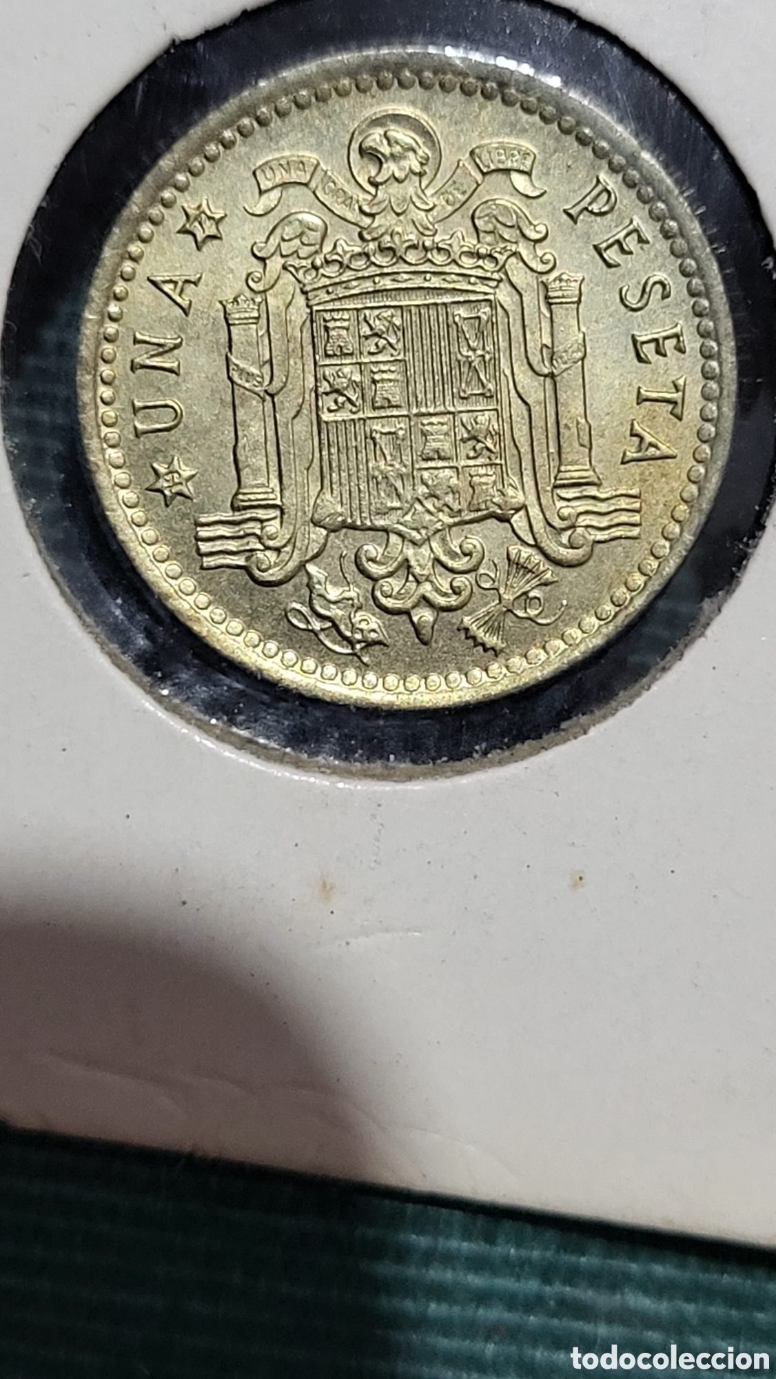 Monedas Franco: Moneda una peseta 1966*72 - Foto 2