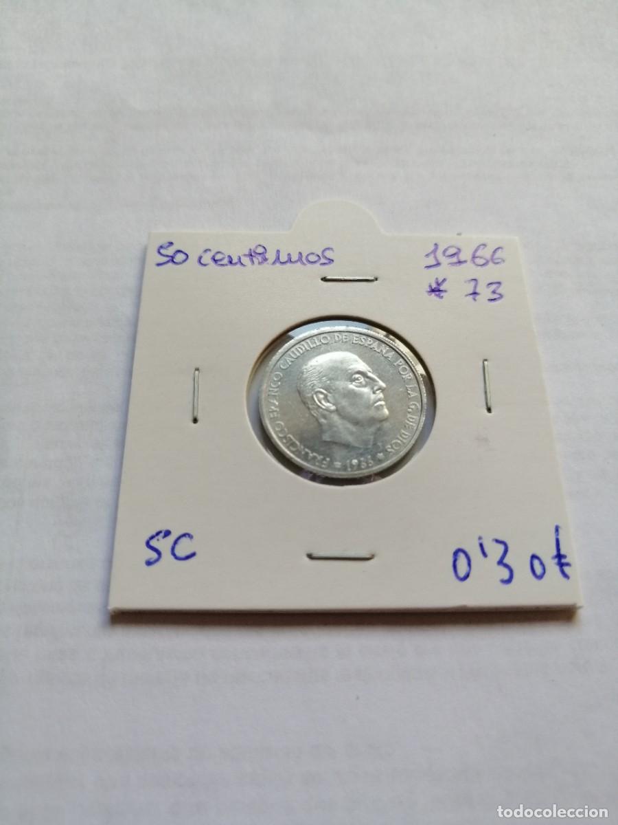 Monedas Franco: 50 Centimos 1966 * 73 SC - Foto 1