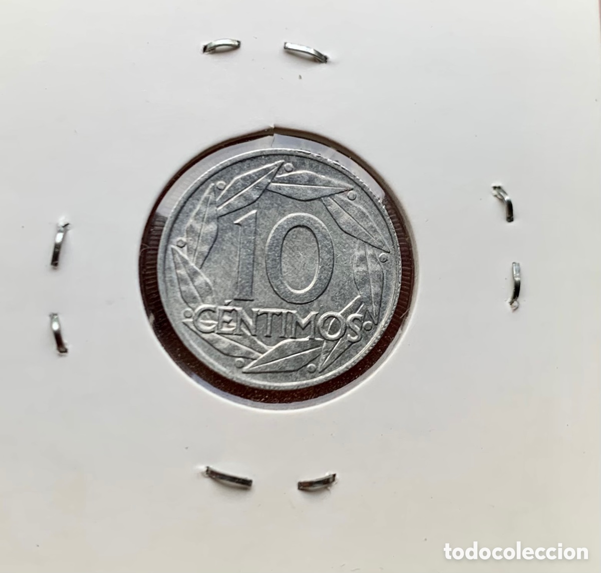 Monedas Franco: Moneda 10 Centimos 1959 SC. Franco - Foto 2