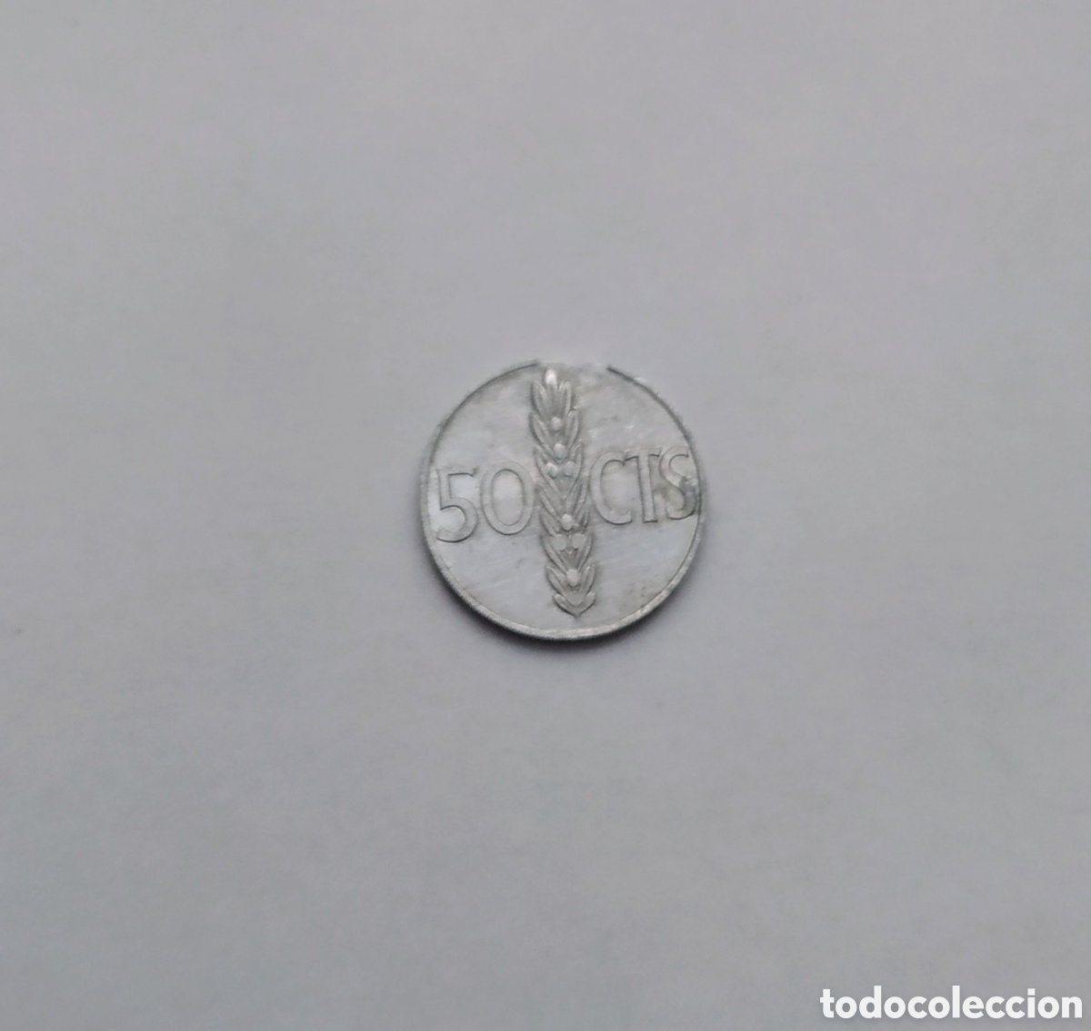Monedas Franco: 50 c&eacute;ntimos 1966 * 71, Error - Foto 2