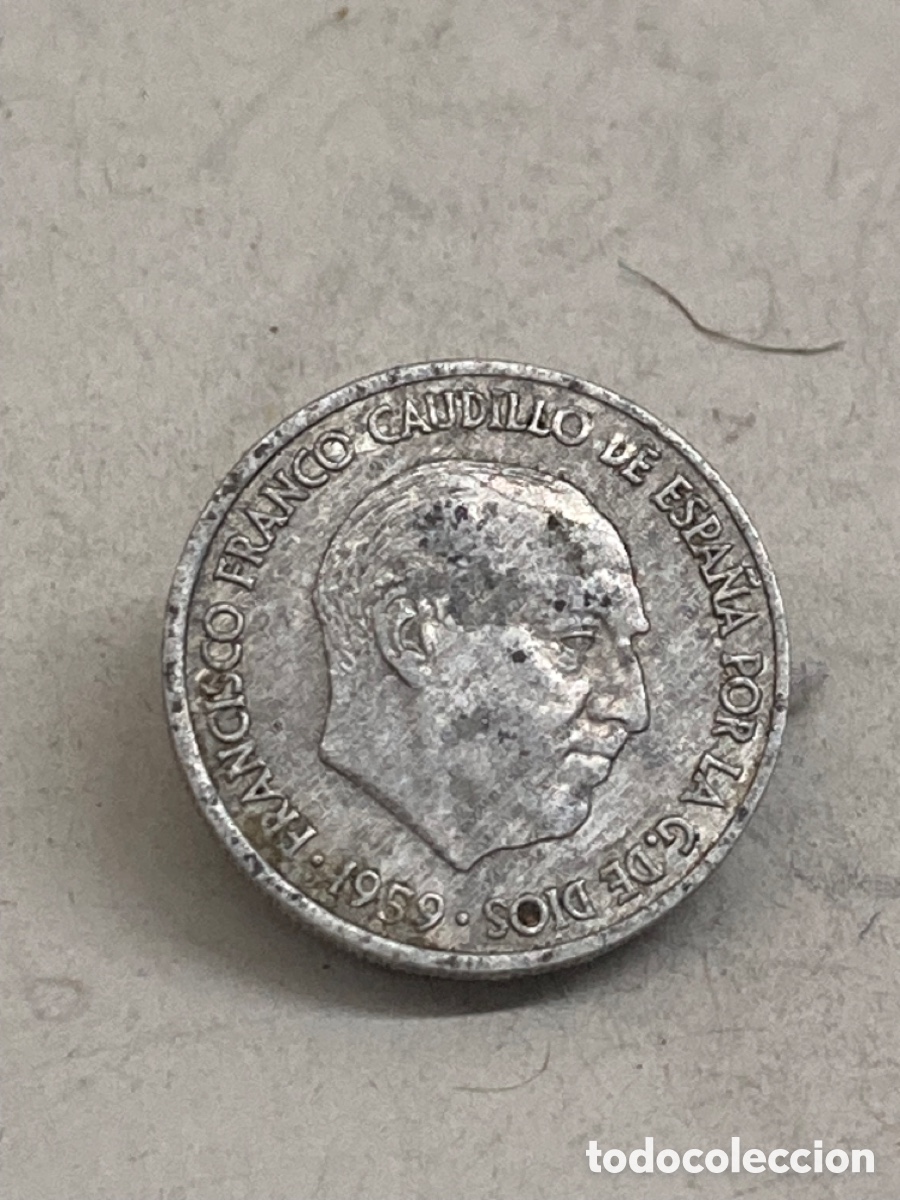 Monedas Franco: Moneda de diez c&eacute;ntimos 1959 - Foto 2