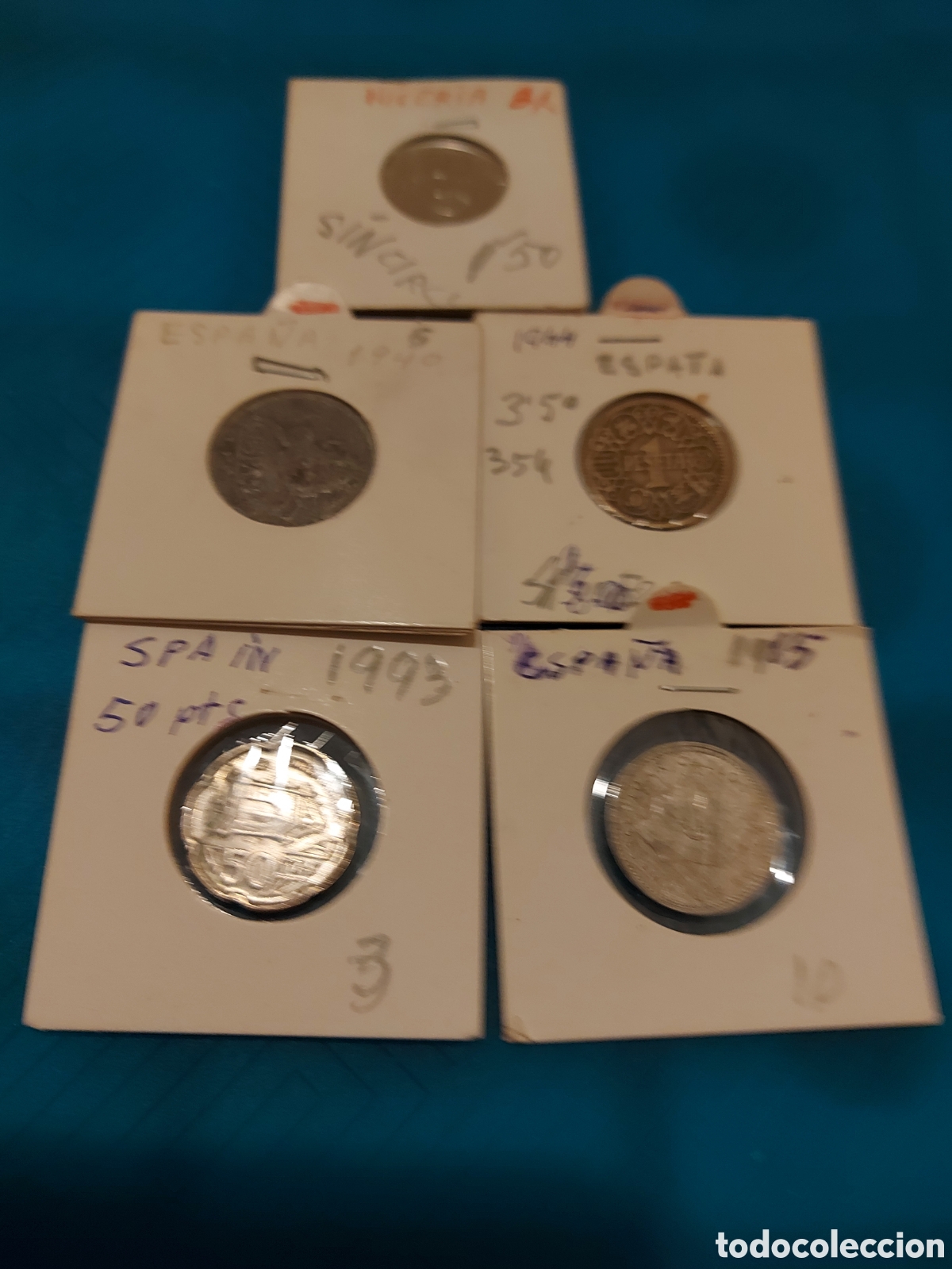 Monedas Franco: 1Nigeriay4Spain - Foto 1