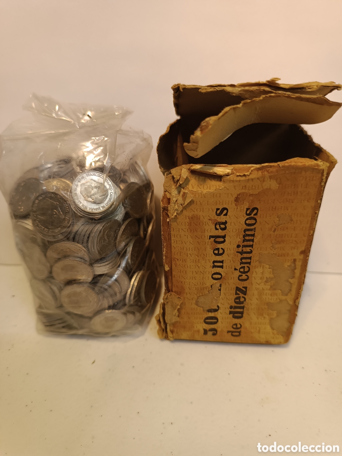 Monedas Franco: 500 monedas de 10 c&eacute;ntimos sin circular - Foto 6