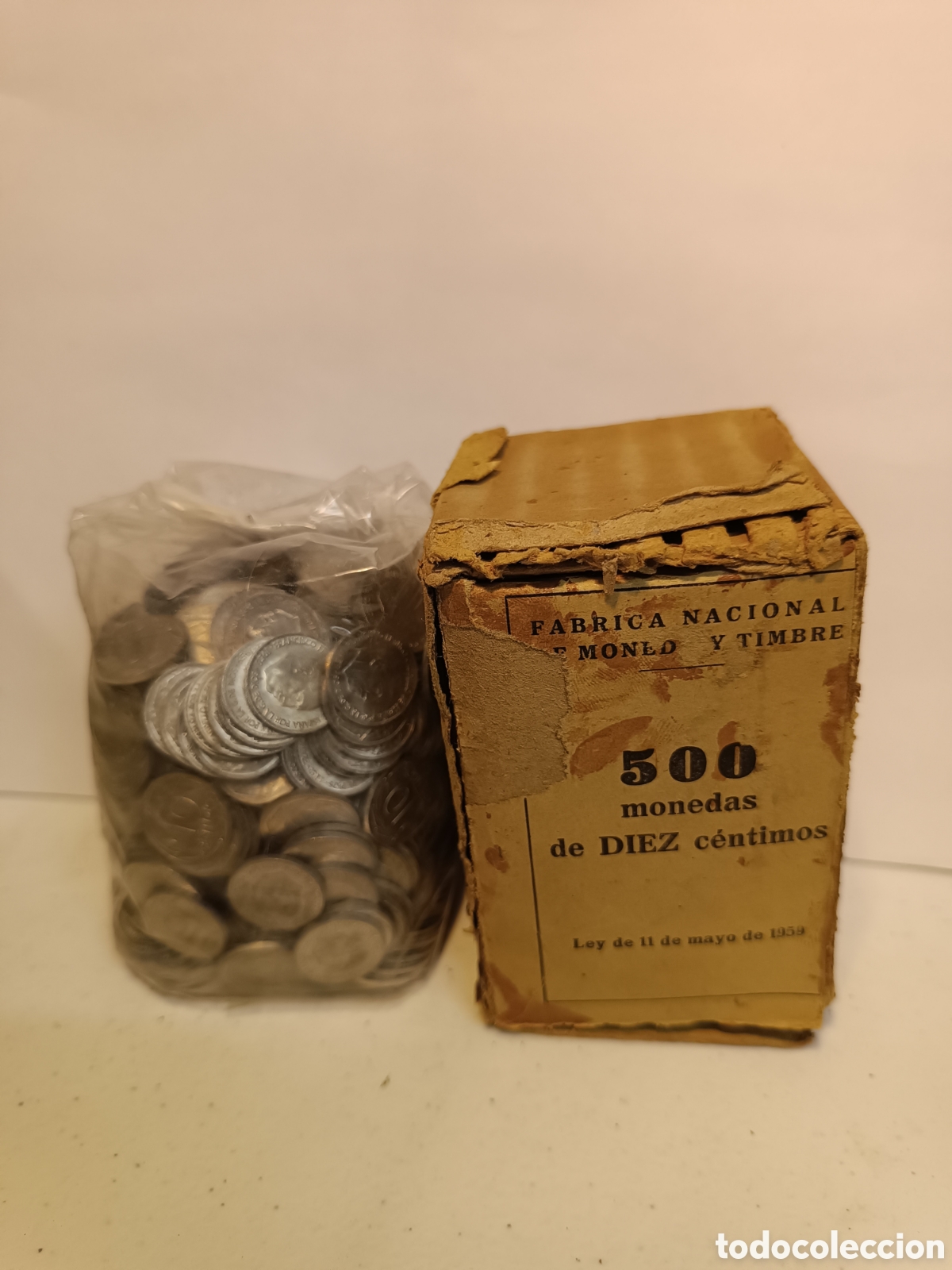 Monedas Franco: 500 monedas de 10 c&eacute;ntimos sin circular - Foto 7