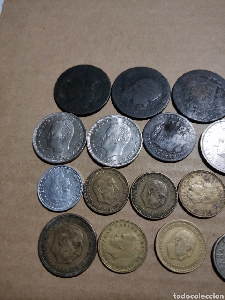 Monedas Franco: Monedas de Espa&ntilde;a varias - Foto 2
