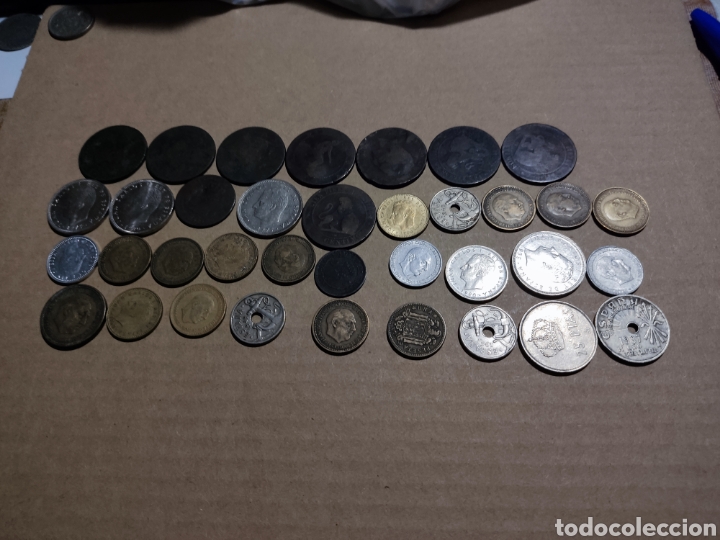 Monedas Franco: Monedas de Espa&ntilde;a varias - Foto 1