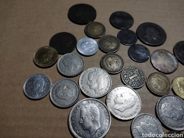 Monedas Franco: Varias monedas de Espa&ntilde;a - Foto 3