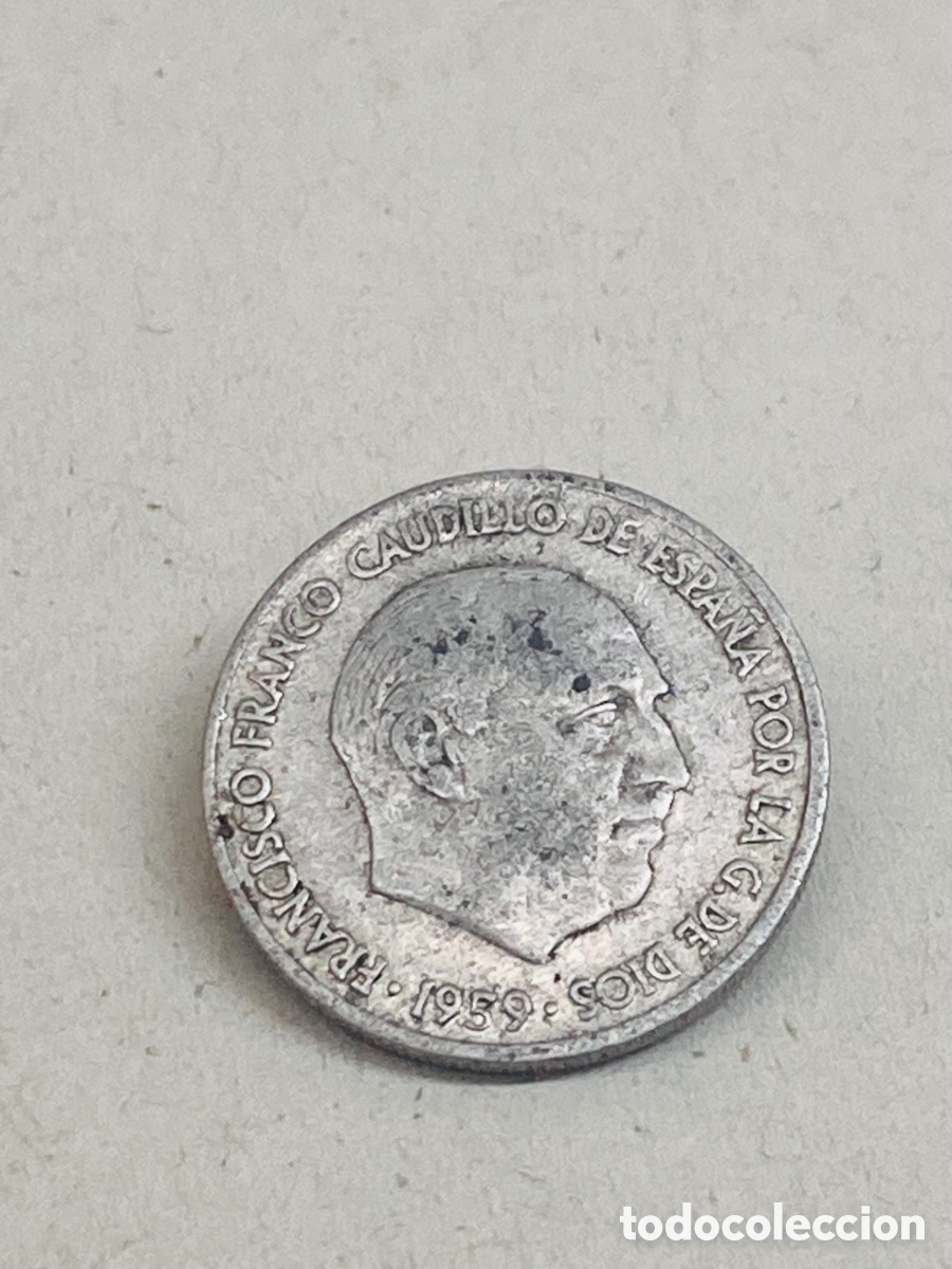 Monedas Franco: Moneda diez c&eacute;ntimos 1959 - Foto 1