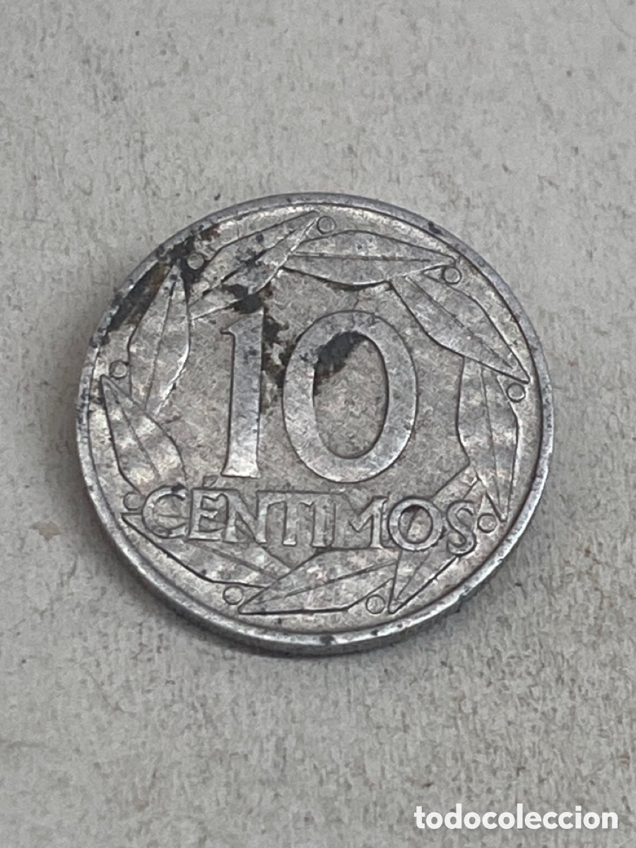 Monedas Franco: Moneda de diez c&eacute;ntimos 1959 - Foto 1