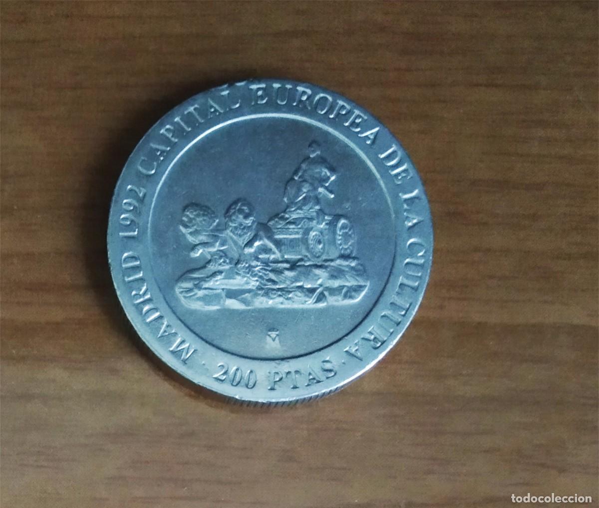 Monedas Franco: MONEDA DE 200 PESETAS 1991 SIN CIRCULAR - Foto 2