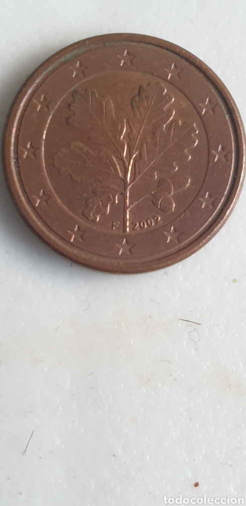 M&uuml;nzen unter Franco: Moneda 1 centimo Alemania 2002 ceca F