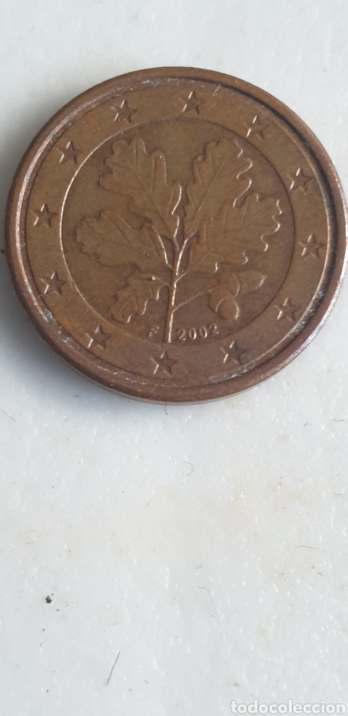 M&uuml;nzen unter Franco: Moneda Alemania 2 centimos 2002 ceca F