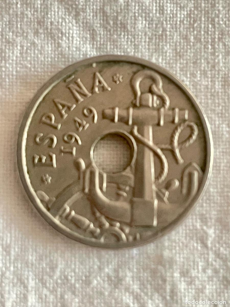 Monedas Franco: MONEDA DE 50 CENTIMOS A&Ntilde;O 1949*56 - Foto 1