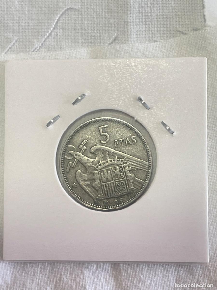 Monedas Franco: 5 pesetas 1957*62 - Foto 2