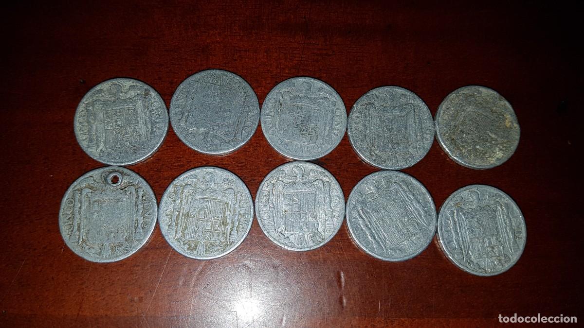 Monedas Franco: 10 monedas 10 cts 1945 - Foto 2