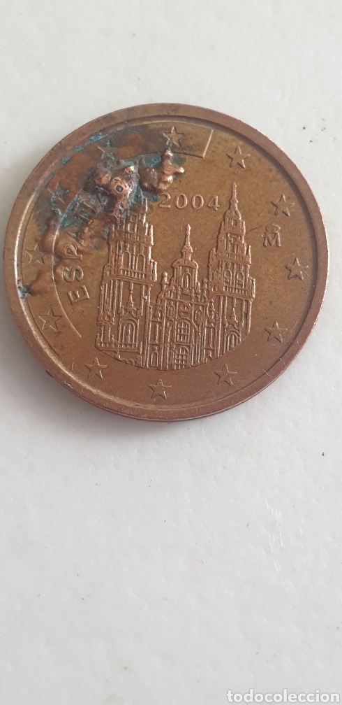 Monedas Franco: Moneda 2 centimos con exceso de metal - Foto 2