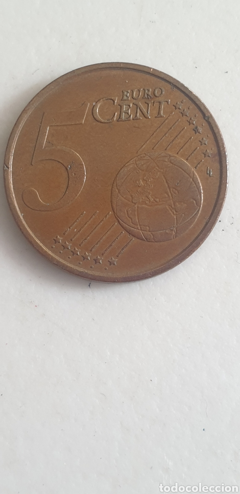 Monedas Franco: MONEDA 5 CENT.1999 CON ERROR - Foto 2