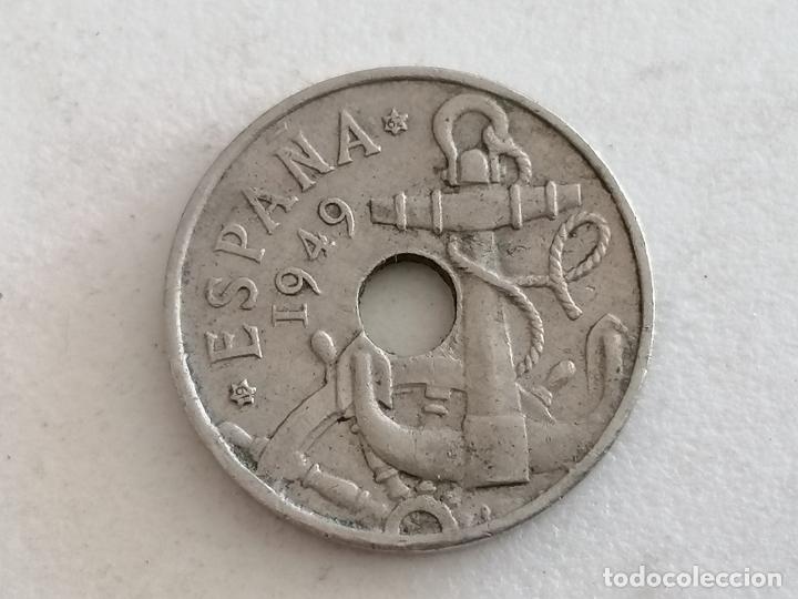 Monedas Franco: MONEDA 50 CENTIMOS 1949, ESTRELLAS 19-62 - Foto 1