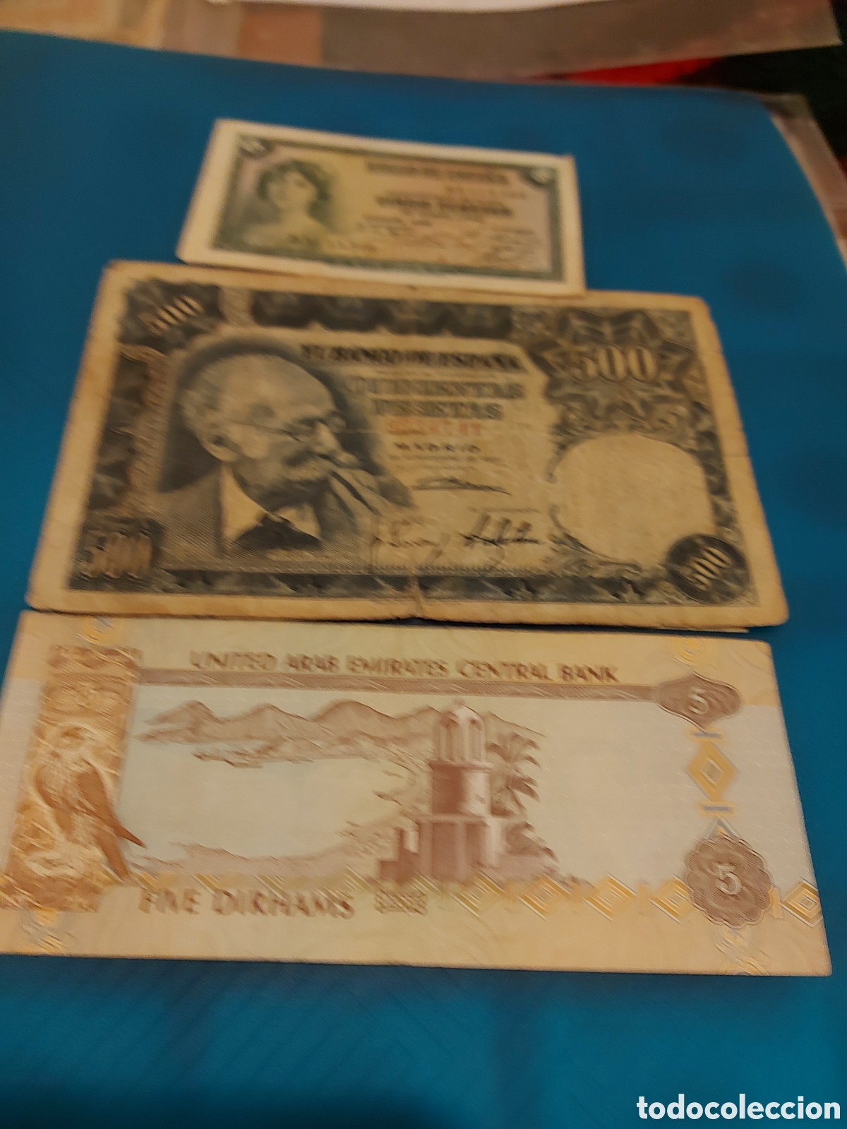 Monedas Franco: 2 deEspa&ntilde;a1Emiratos A - Foto 1