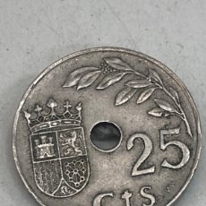 Monedas Franco: MONEDA DE VEINTICINCO CÉNTIMOS 1937. Lote 402175014