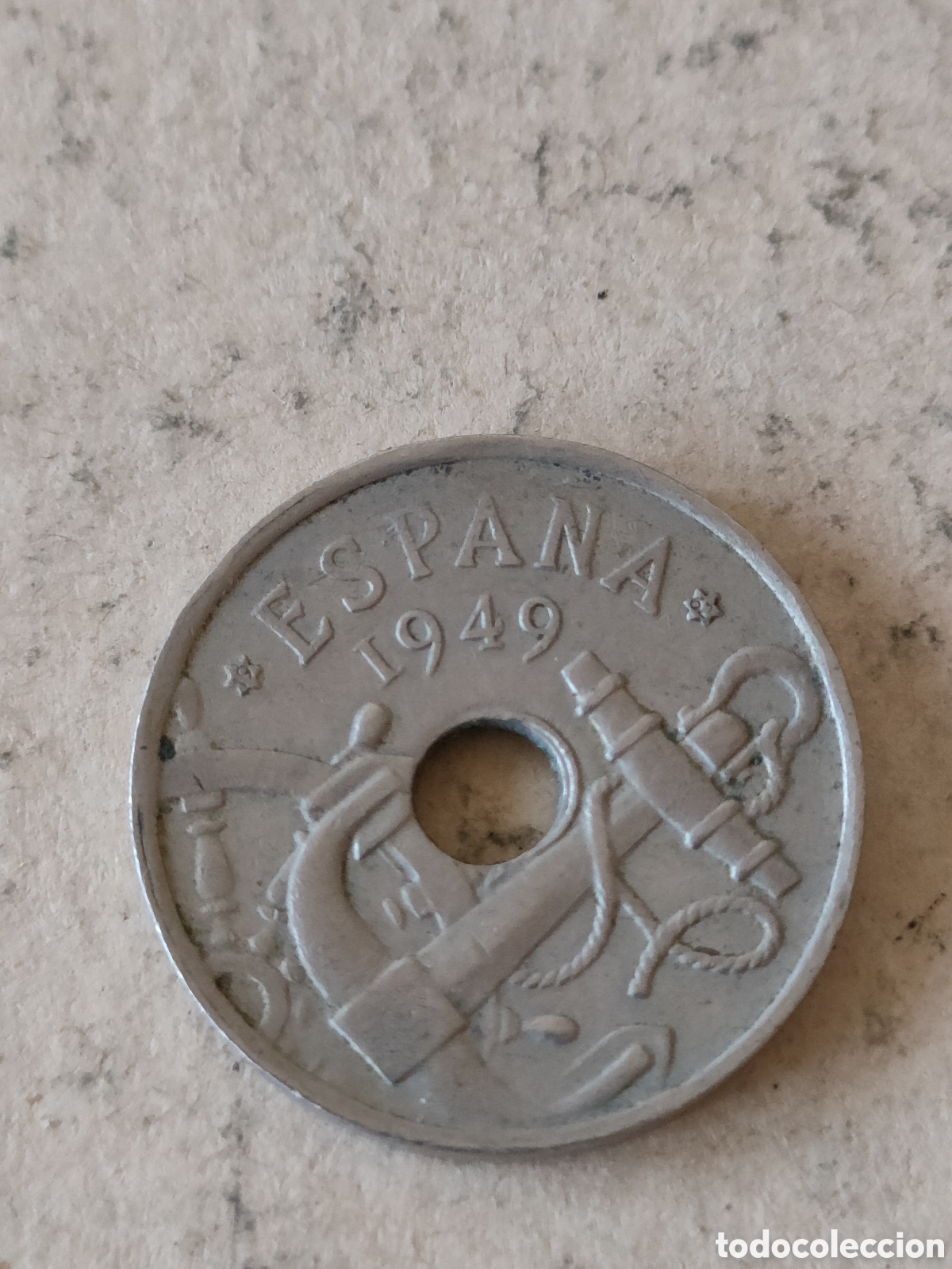 Monedas Franco: 50 c&eacute;ntimos 1949 estrella 62 - Foto 1