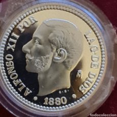 Monedas Franco: 50 CENT DE PESETAS 1880 PLATA SC. Lote 402799134