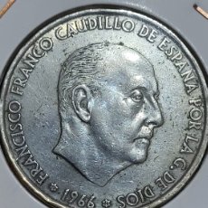 Monedas Franco: MONEDA PLATA 100 PESETAS 1966*66 FRANCISCO FRANCO CAUDILLO. Lote 402816929